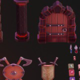 Complete Fantasy Dungeon Creator – Modular 3D Assets + Props + Ambience + SFX