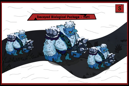 Decayed Biological Package - Yeti