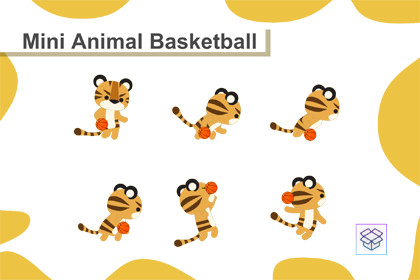 Mini Animal Basketball