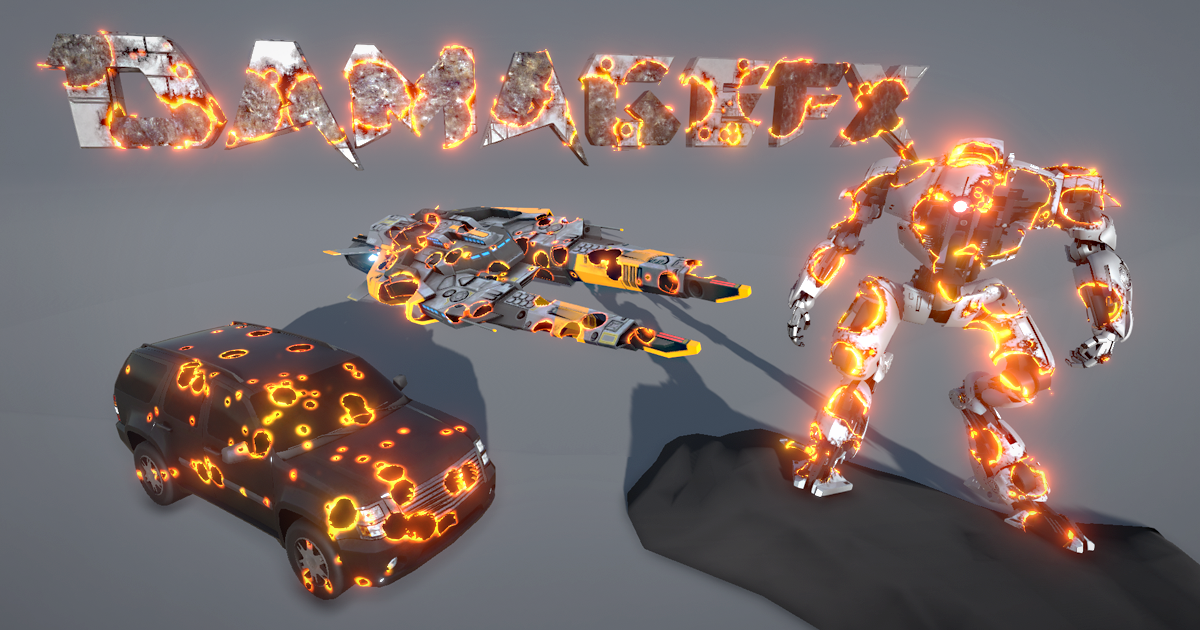 Damage FX | VFX Shaders | Unity Asset Store