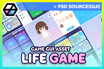 GUI - Life Game(+PSD)