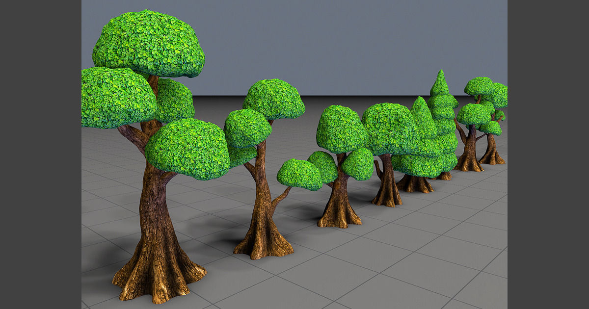 Tree Toon Ficus PRO | 3D Trees | Unity Asset Store