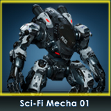 Sci-Fi Mecha 01