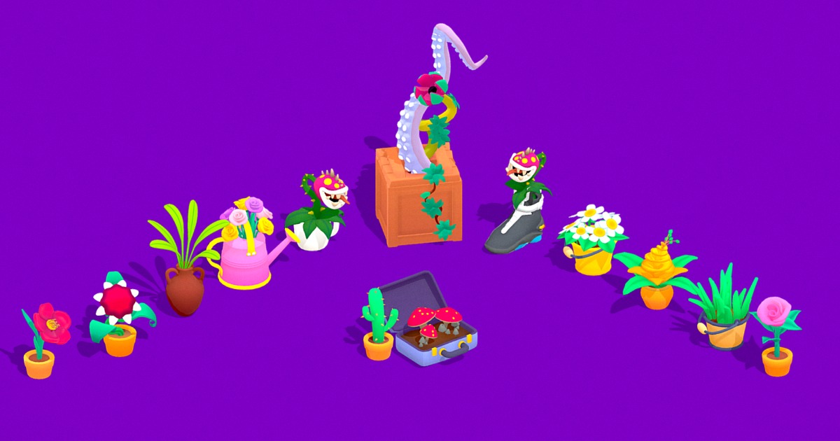 Cute Flowers Games Package | 3D 소품 | Unity Asset Store