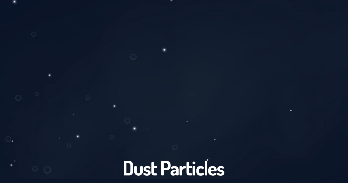 Vfx Particles-Dust particles effects | VFX Particles | Unity Asset Store