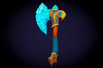 Crystal axe