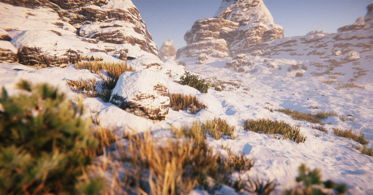 Snowy mountains (HDRP) | 3D Landscapes | Unity Asset Store