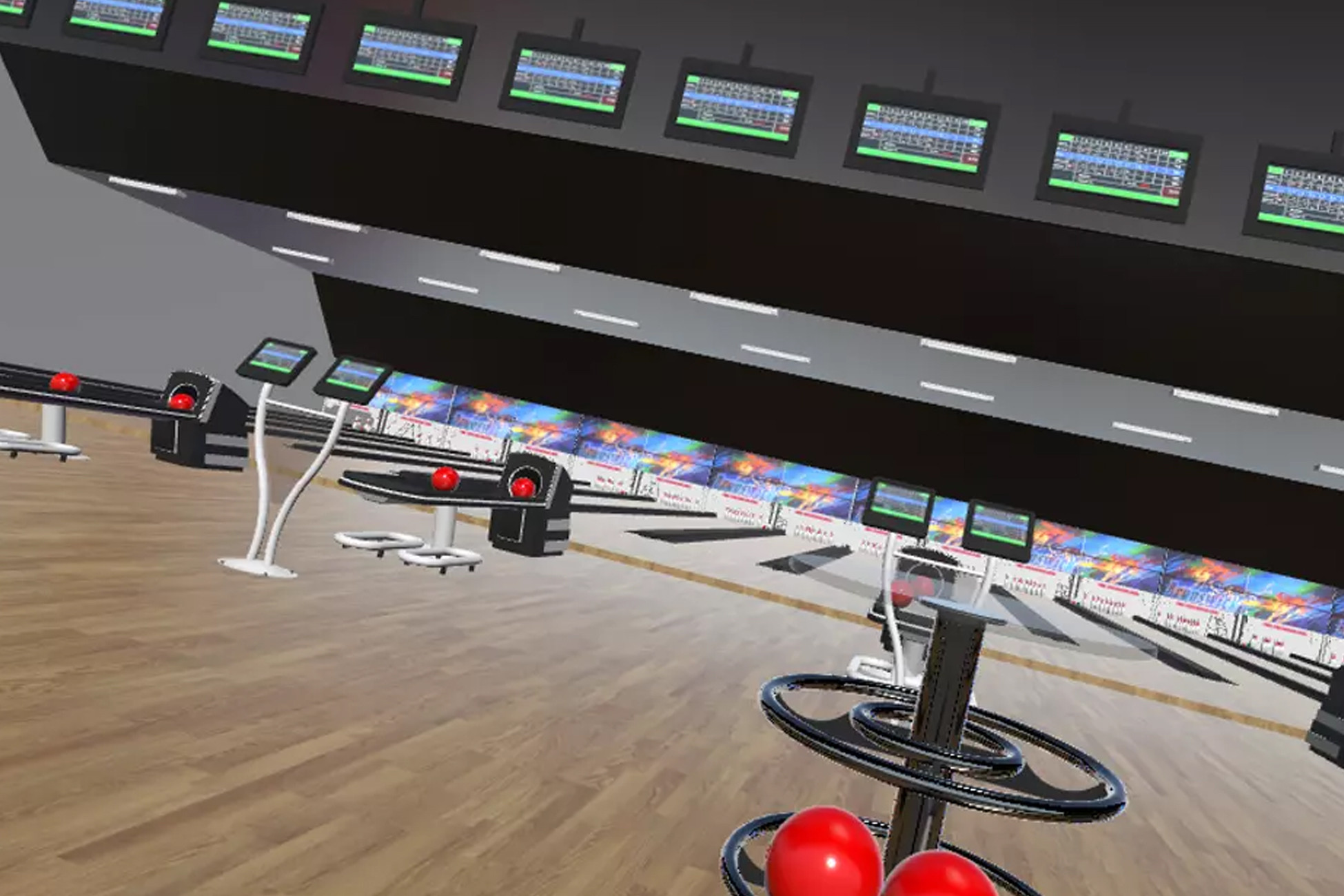 Bowling Alley 3D 環境 Unity Asset Store