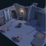 Lite Dungeon Pack - Low Poly 3D Art by Gridness