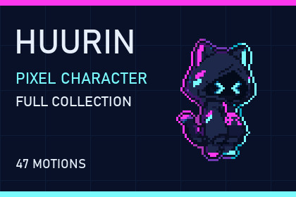 Huurin - Pixel Character Full Collection