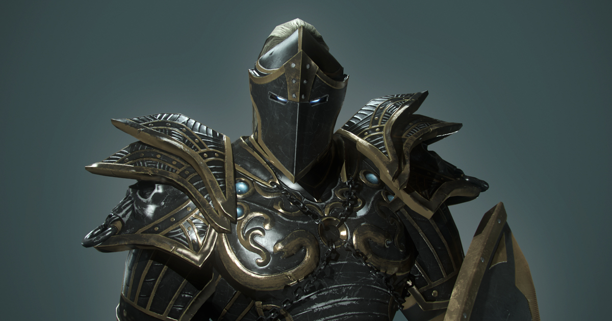 Unity 3d Knight D-Knight + Animations | 3D 캐릭터 | Unity Asset Store