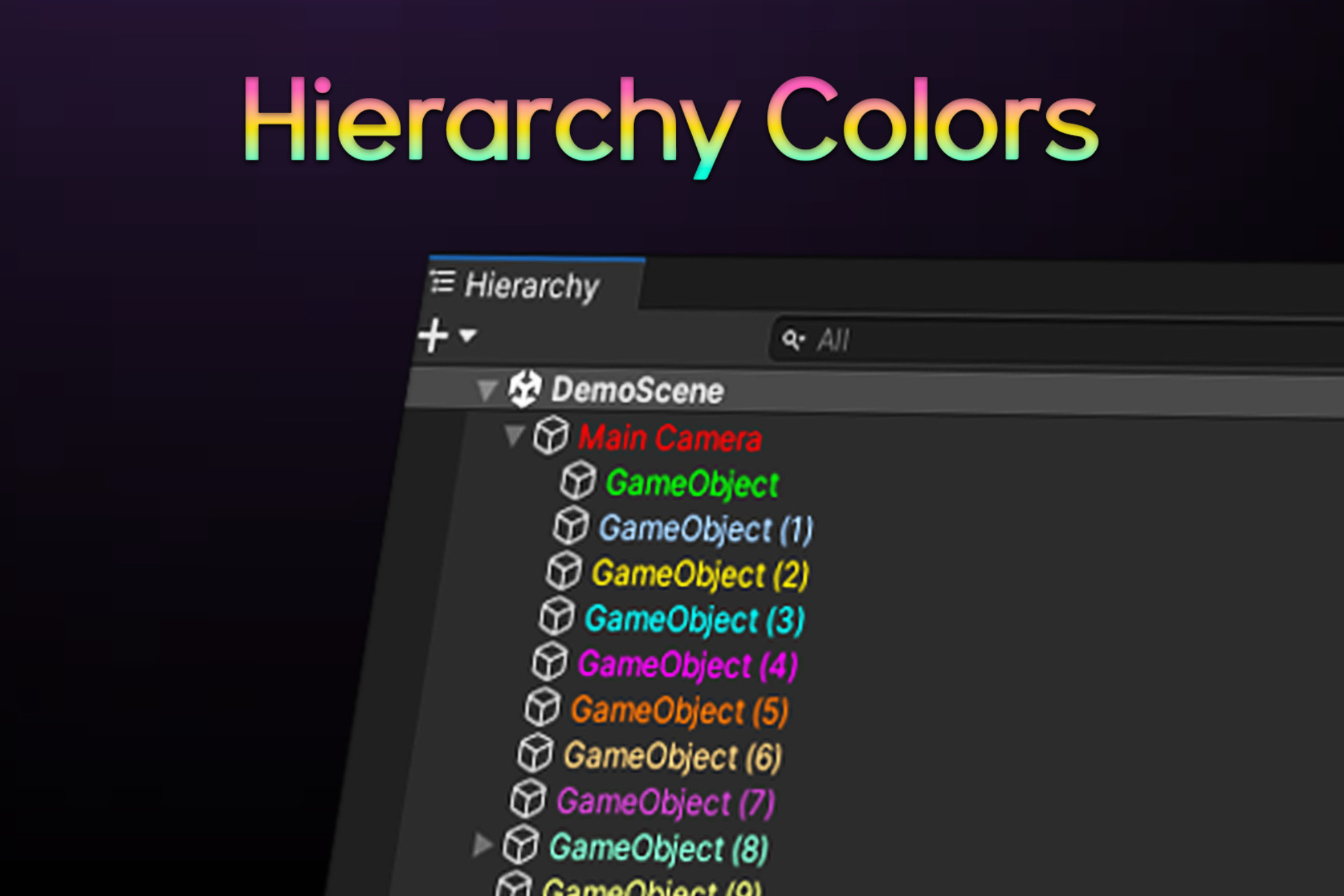 Hierarchy Colors | Utilities Tools | Unity Asset Store