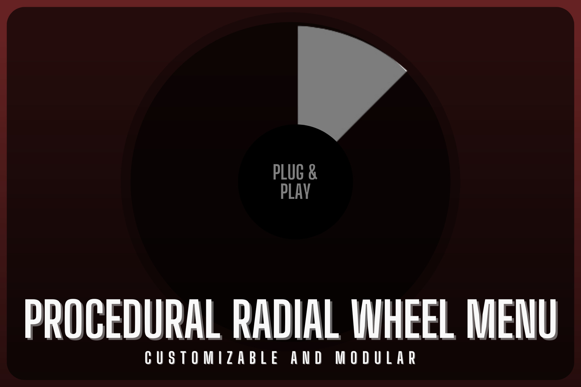 Procedural Radial Wheel Menu | Systems | Unity Asset Store