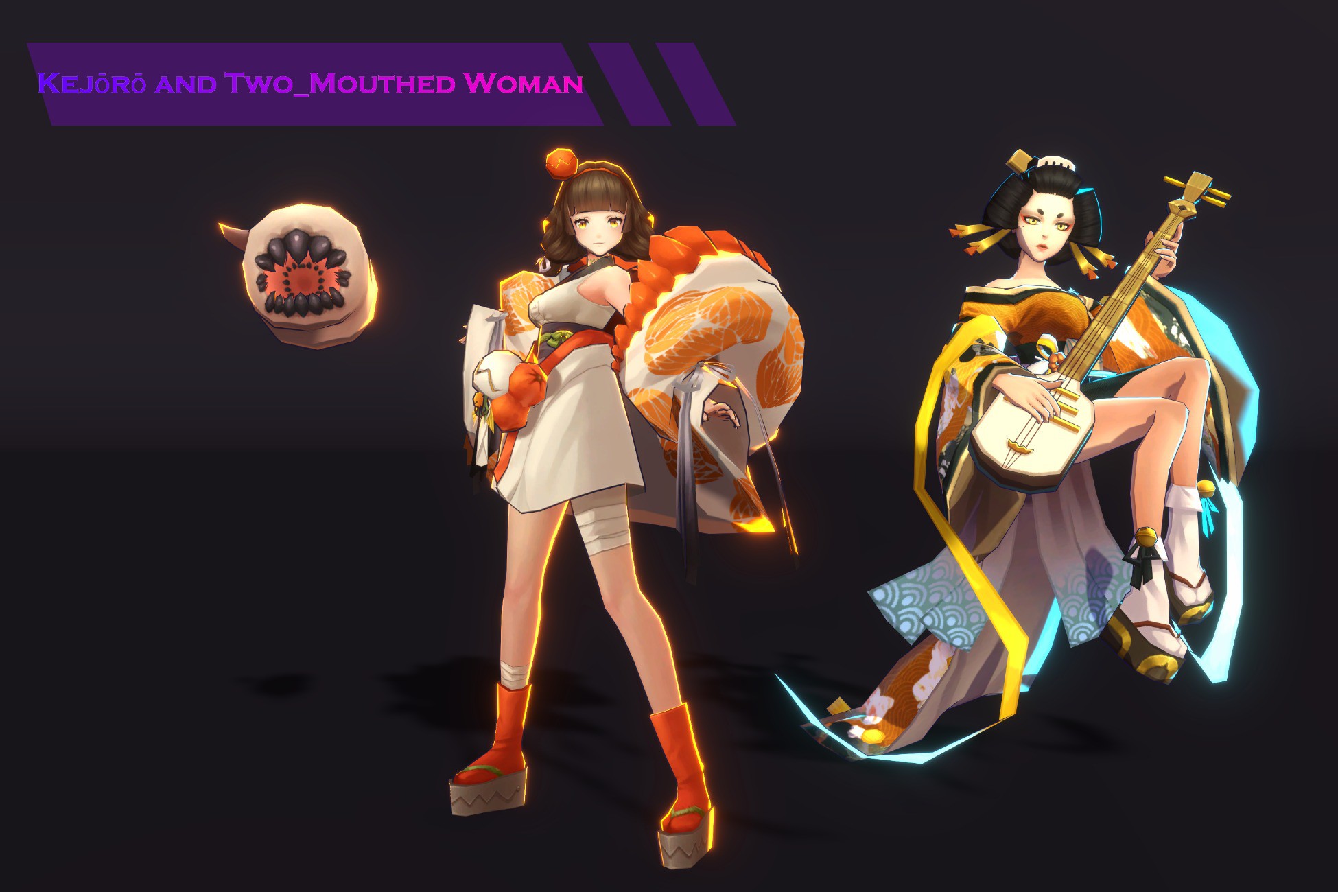 Kejōrō and Two Mouthed Woman