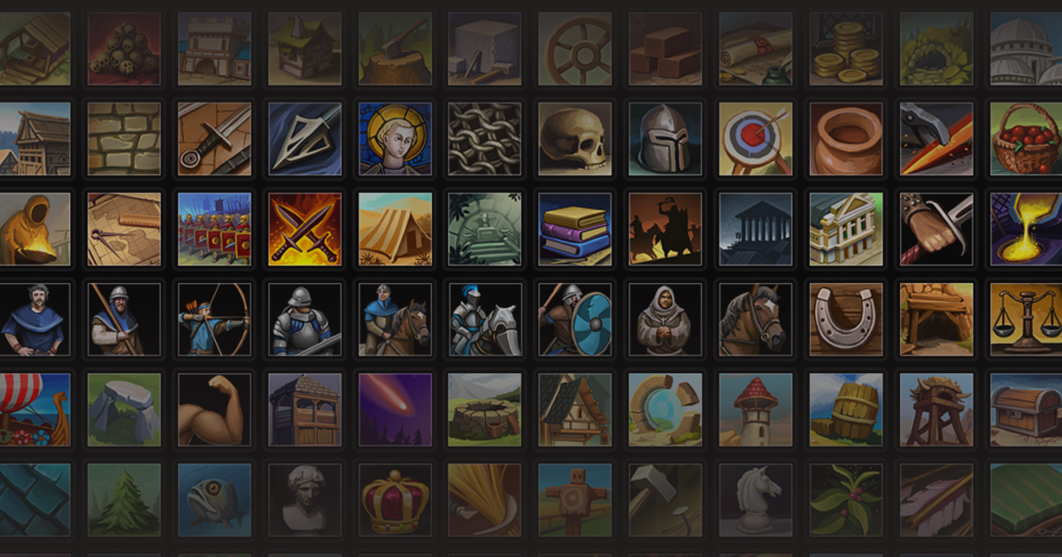 Icon For Rts Games Strategy Game Icons | 2D Icons | Unity Asset Store