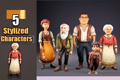 Stylized Character Collection 1
