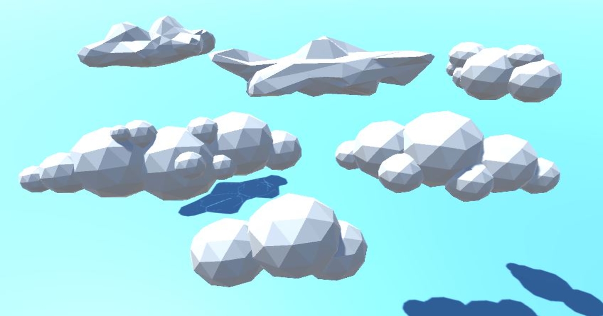 Low Poly Clouds | 3D Urban | Unity Asset Store