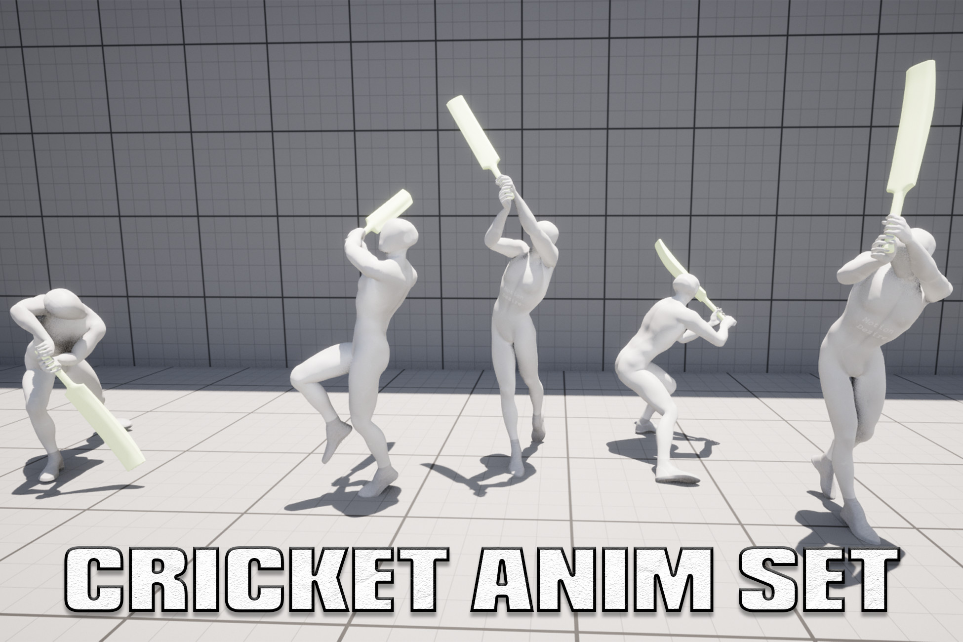 Cricket Anim Set