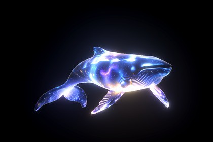 Dreamy Starry Whale