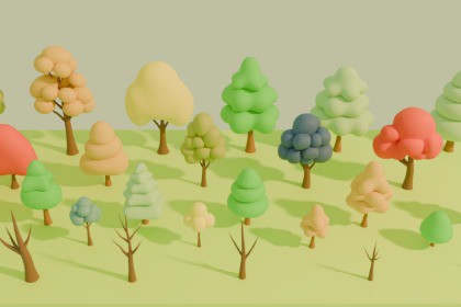 Stylized Cartoon Nature Pack