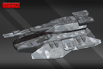 Scifi Scorpion Heavy Antigrav Tank