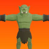 LOWPO: Orc – Low Poly Fantasy Character Pack