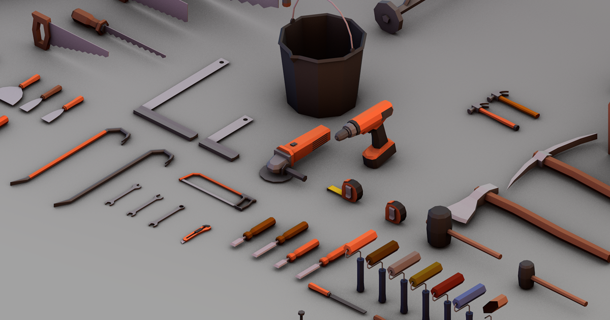 Low Poly Tools | 3D Tools | Unity Asset Store