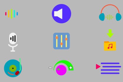 Music And Audio Icons Pack (09.06.25)