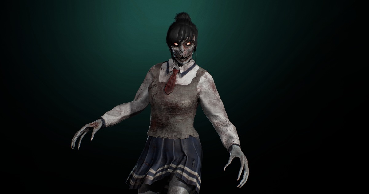 Zombie Girl 2 | 3D Creatures | Unity Asset Store