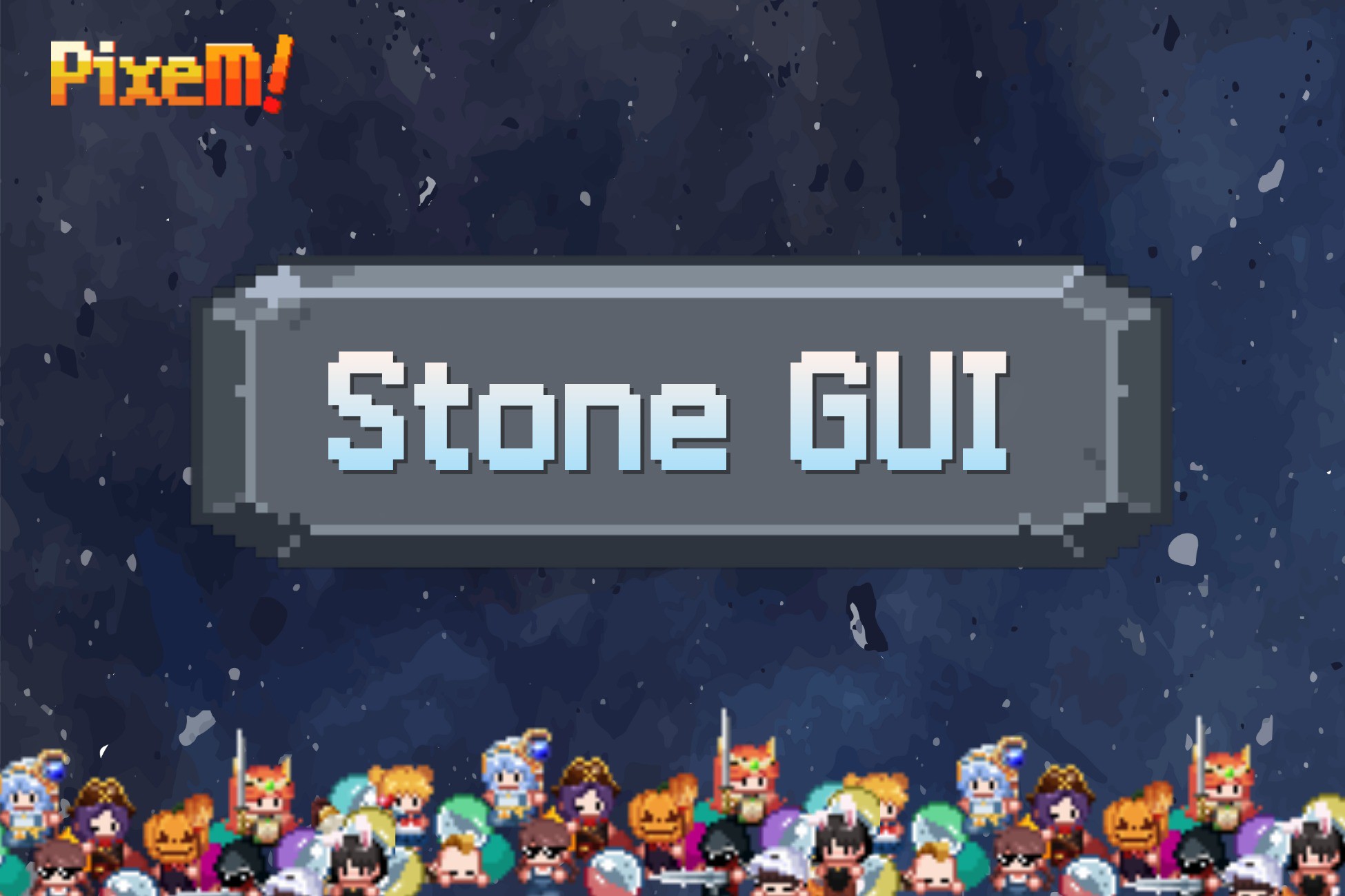 Pixem - Stone GUI (Pixel) | 2D GUI | Unity Asset Store