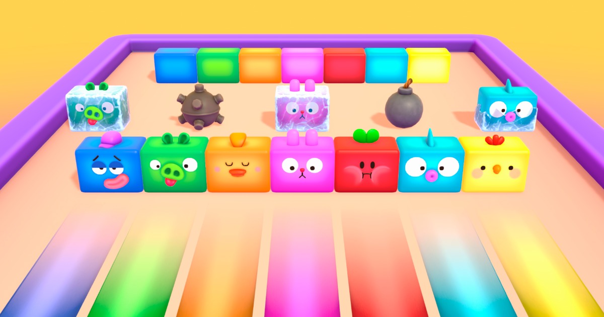 Basic Box Character Boxes Characters Match 3 | 3D Characters | Unity Asset Store
