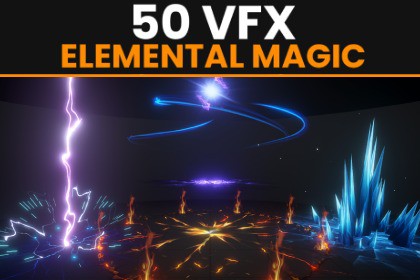 Ultimate Elemental Magic VFX Pack