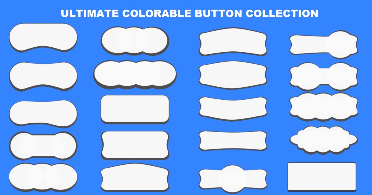 ULTIMATE COLORABLE BUTTON COLLECTION