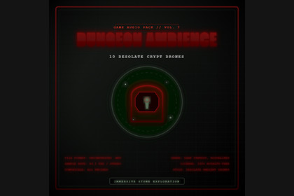 DUNGEON AMBIENCE & DARK DRONES - DESOLATE CRYPT ASSETS