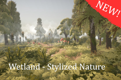 Wetland - Stylized Nature