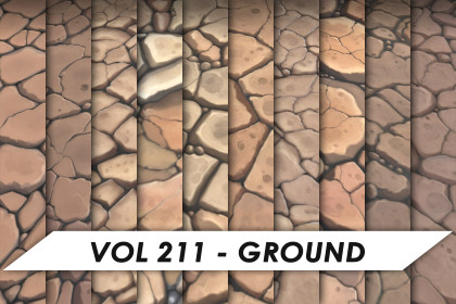 Stylized Textures - Vol 211 - Ground