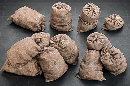 Realistic Garbage Bags Pack