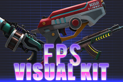 FPS Visual Kit - Stylized Guns & VFX!