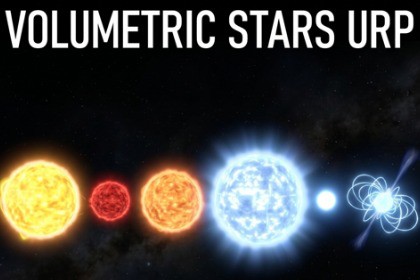 Procedural Volumetric Stars - URP