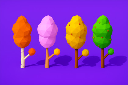 FREE Low Poly Trees Pack