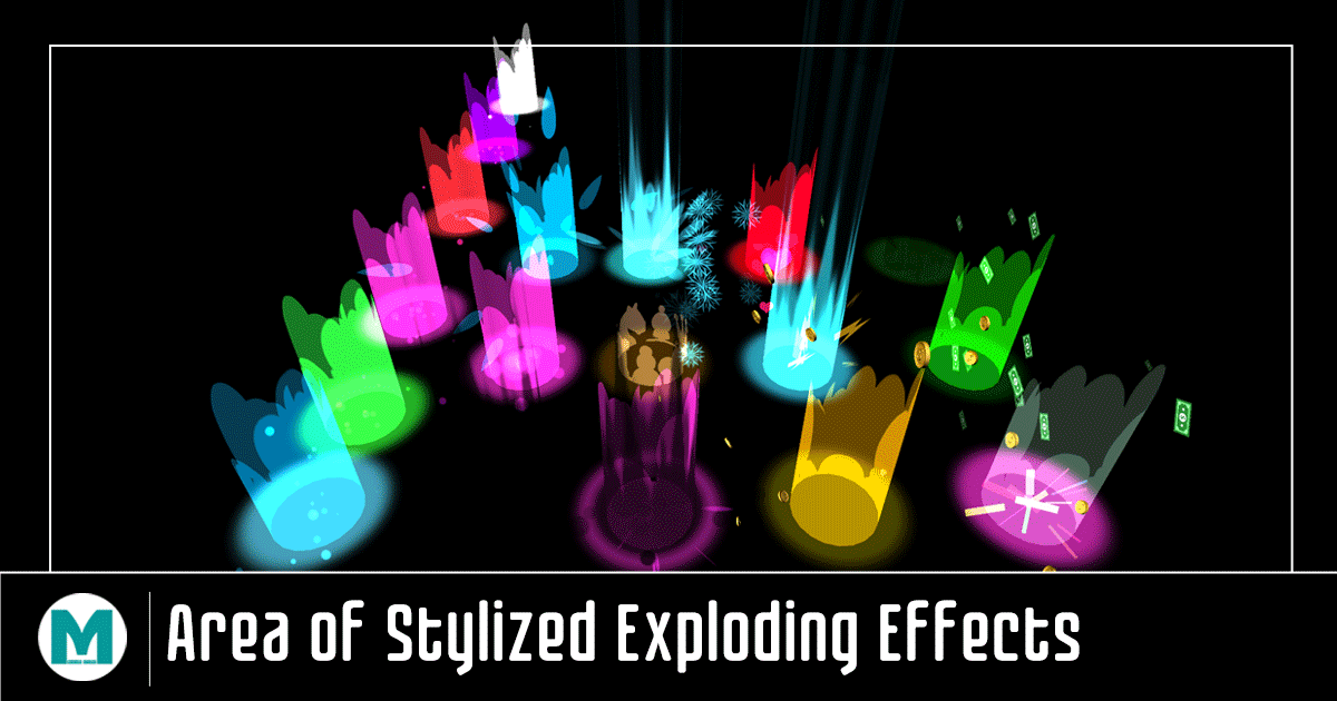 Area of Stylized Exploding Effects - Maiami Studio VFX | VFX Particles ...