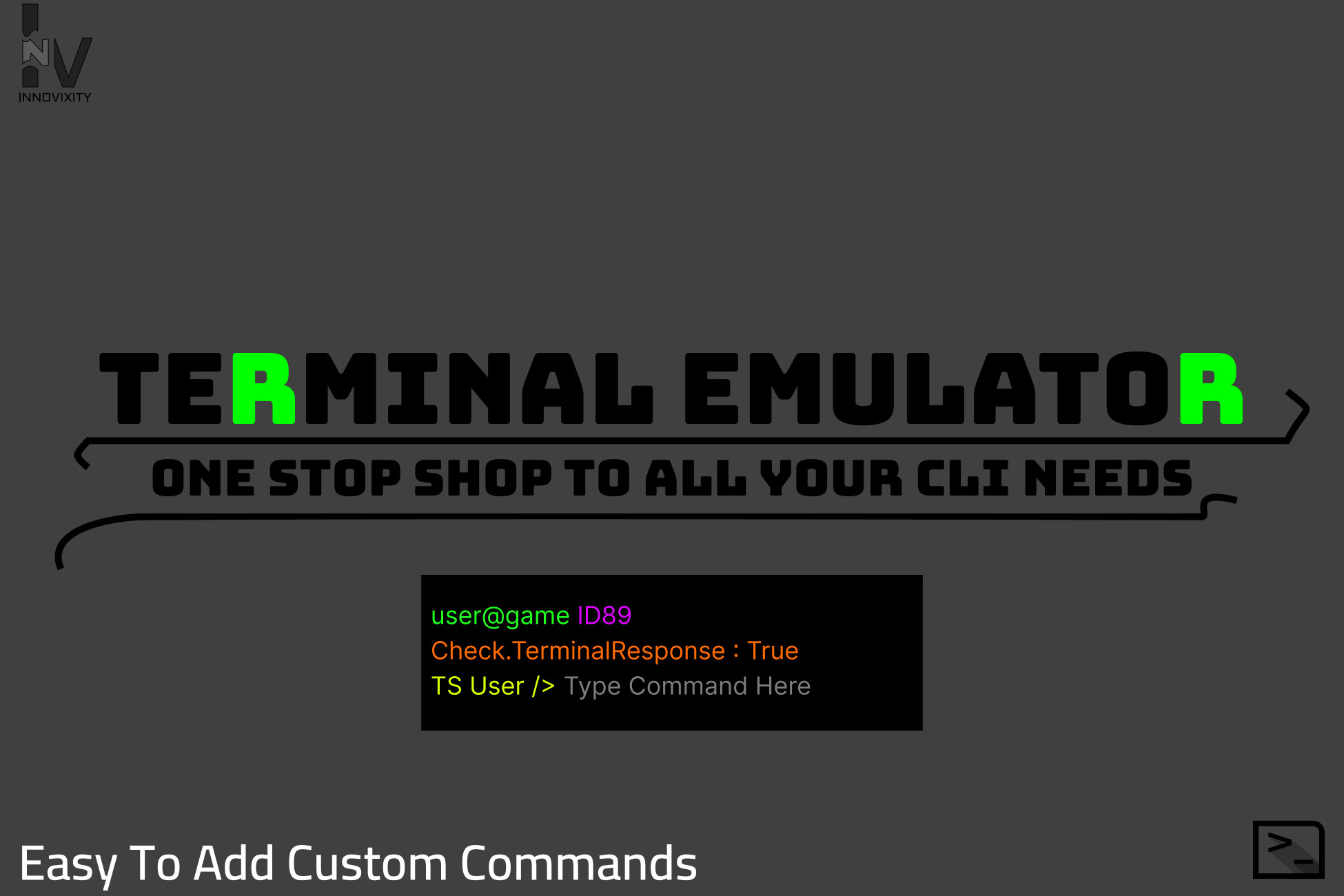 Terminal for Games | GUI Tools | Unity Asset Store