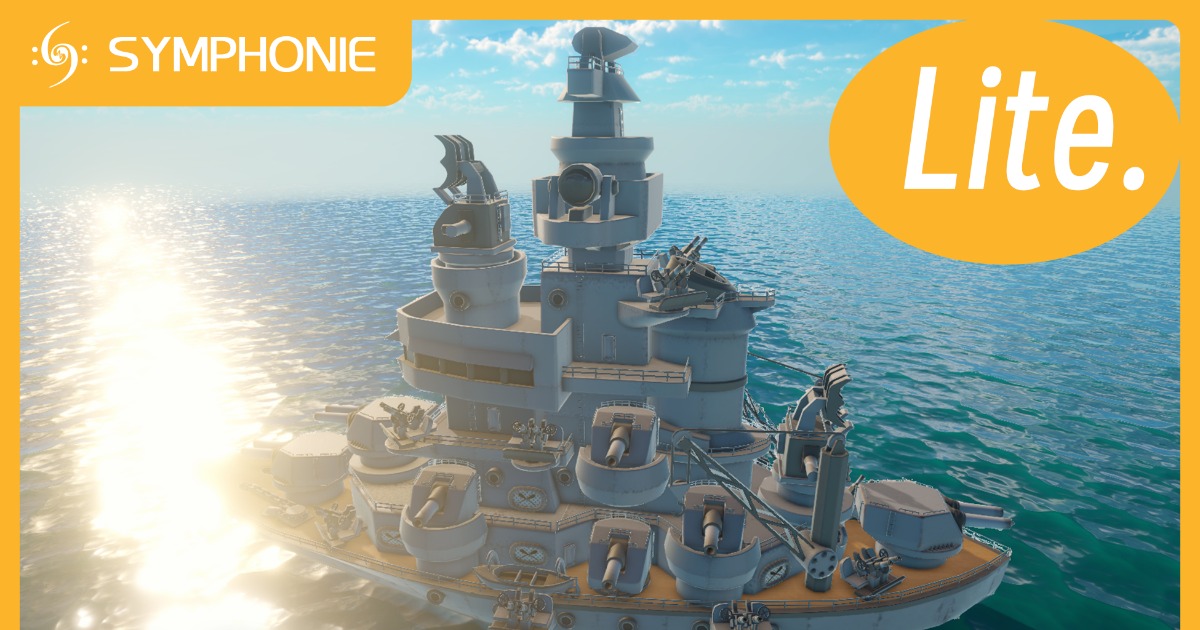 Stylized Battleship.lite | 3D 船舶 | Unity Asset Store