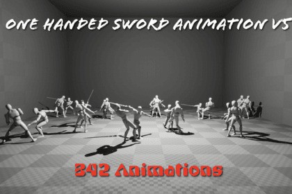 One Handed Sword Animation V5