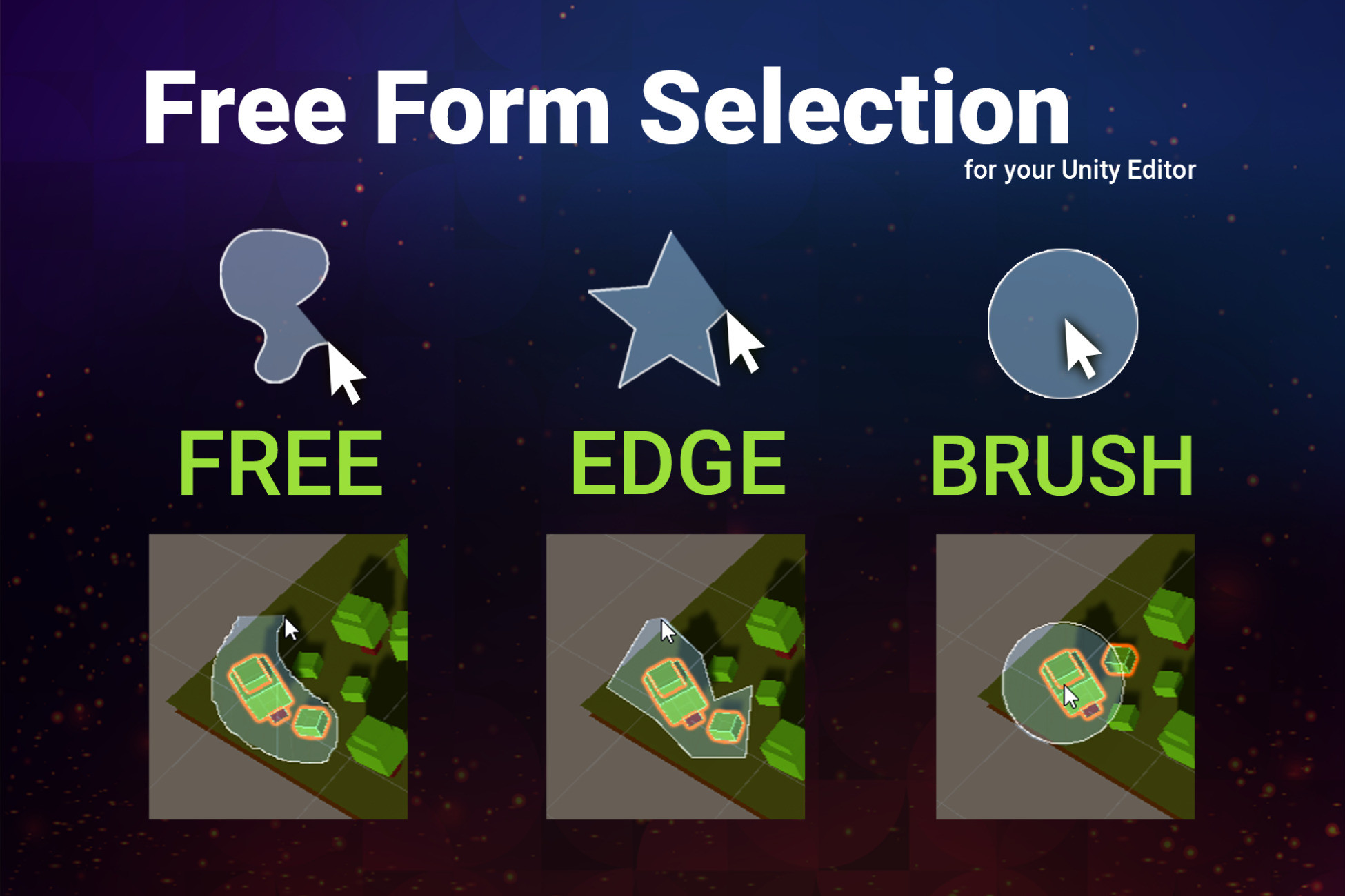 Free Form Selection Brush for Unity | Utilities Tools | Unity Asset Store