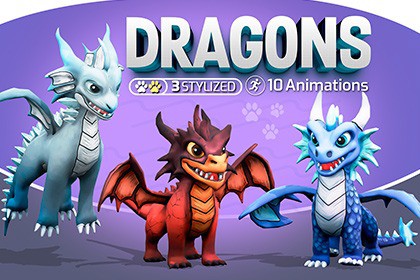 Stylized Dragons 2