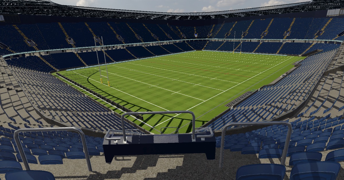 Unity Ball Rugby Rugby Stadium | 3D Urban | Unity Asset Store