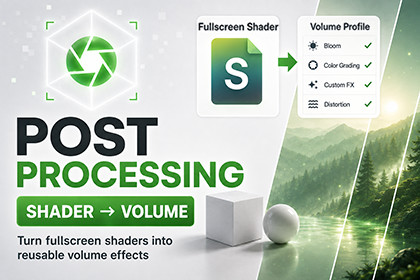 Shader to Volume Post FX