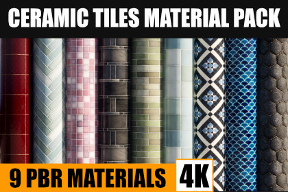 Ceramic Tiles Material Pack