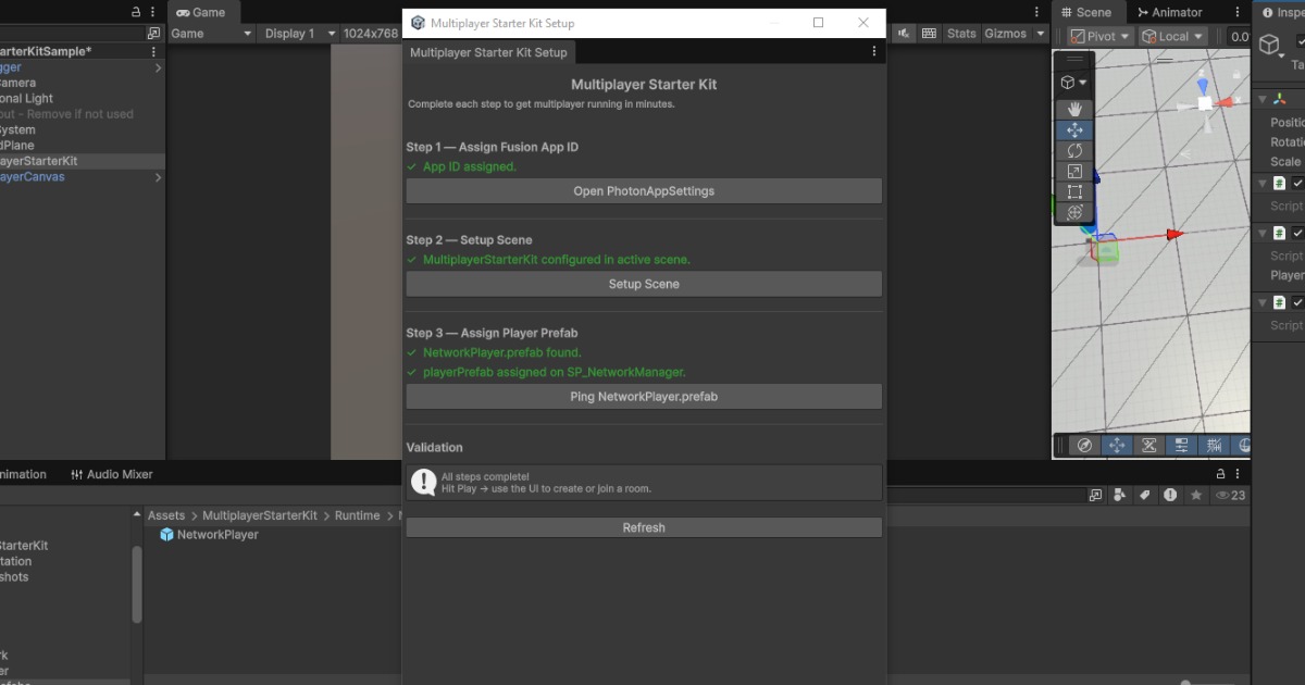 Multiplayer Starter Kit - Lobby, Matchmaking & Player Sync | Network ...